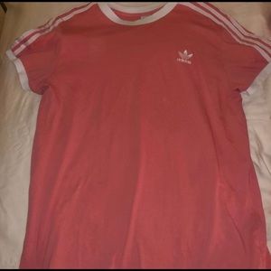 adidas light pink tee!